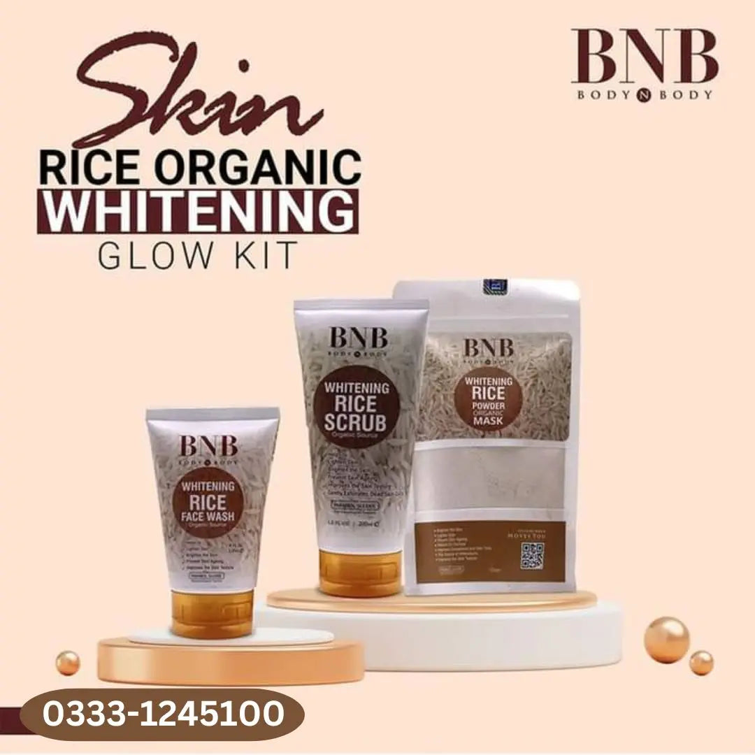 BNB Rice Extract Bright & Glow Kit t4trendz