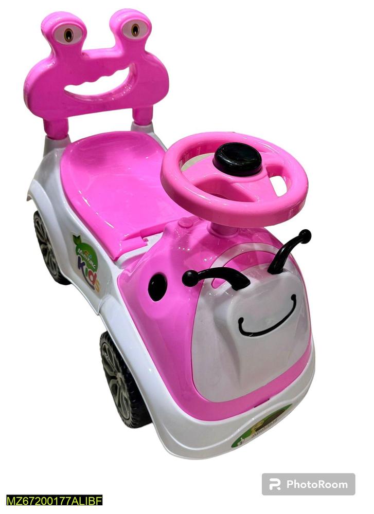 Cartoon character pink Kids car t4trendz