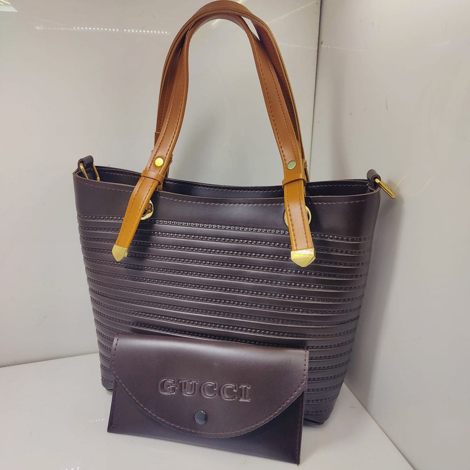 2 pcs prime quality ladies shoulder bag set t4trendz