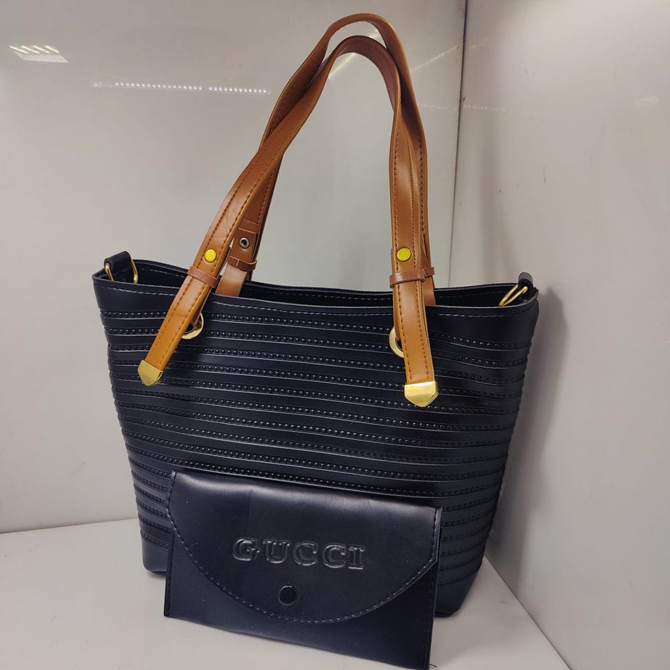 2 pcs prime quality ladies shoulder bag set t4trendz