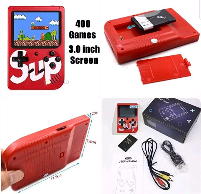 SUP Game Box 400 In 1 Retro Handheld Game Console