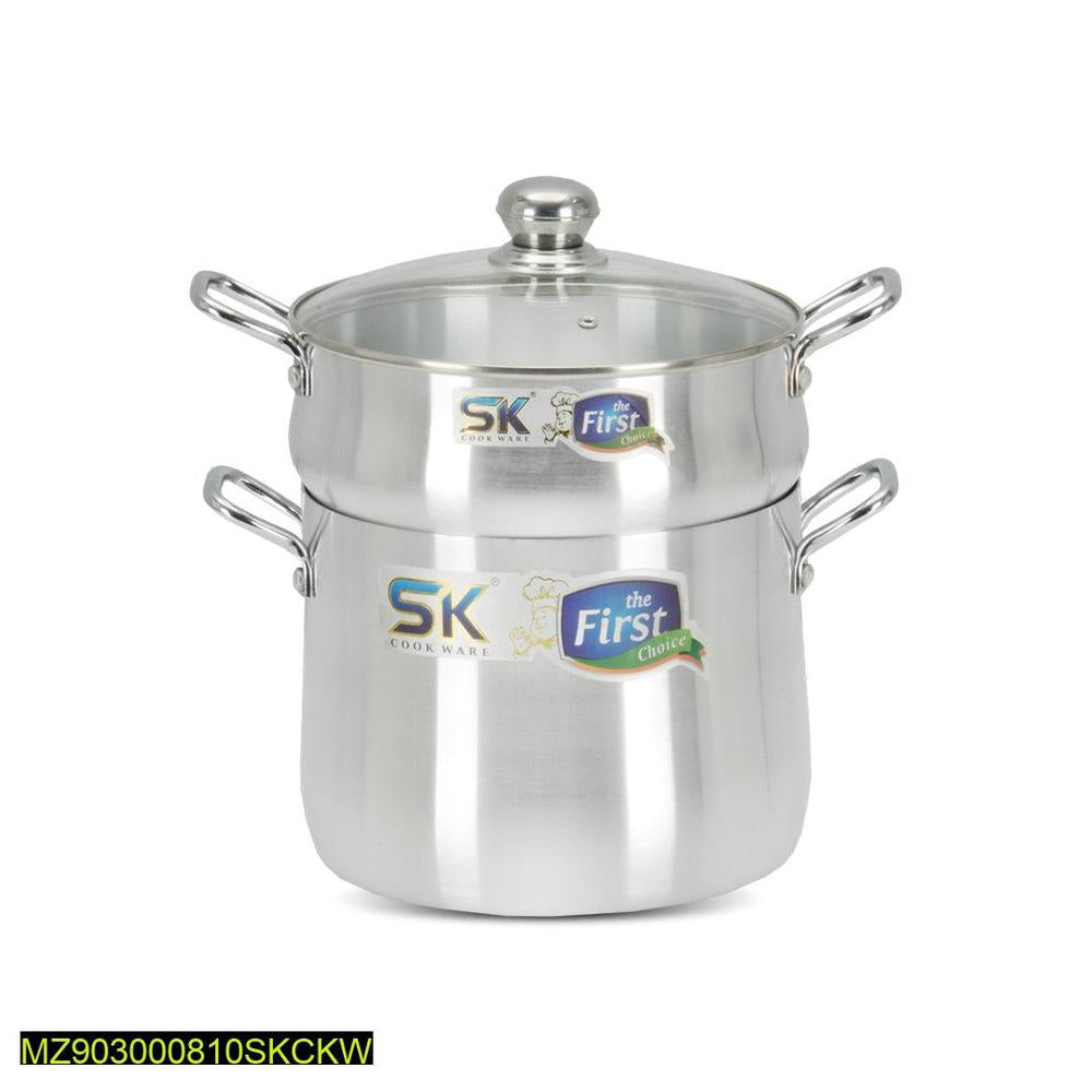Metal Finish Couscousera Steamer Pot t4trendz