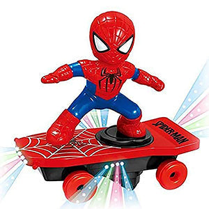 Spider-Man Electric Stunt Scooter & Skateboard