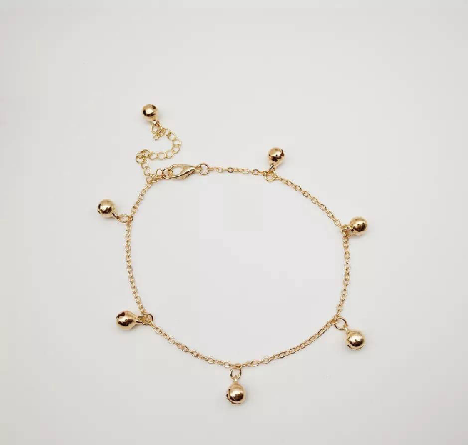 Golden anklet