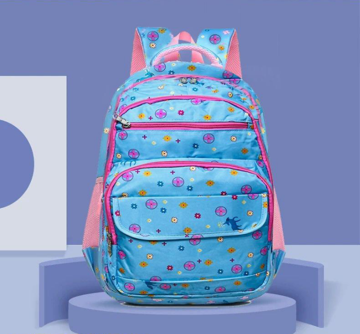Kid's Printed School Bag t4trendz