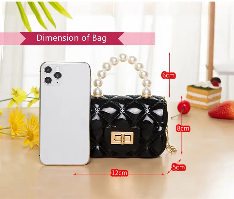 Fancy Mini Jelly Cross Body Bag Little chic