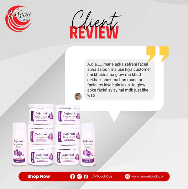 Moon Touch Zafarani Facial Set
