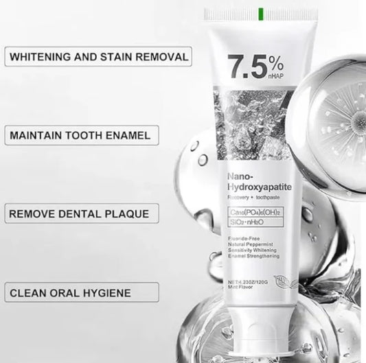 7.5% Hydroxyapatite Toothpaste