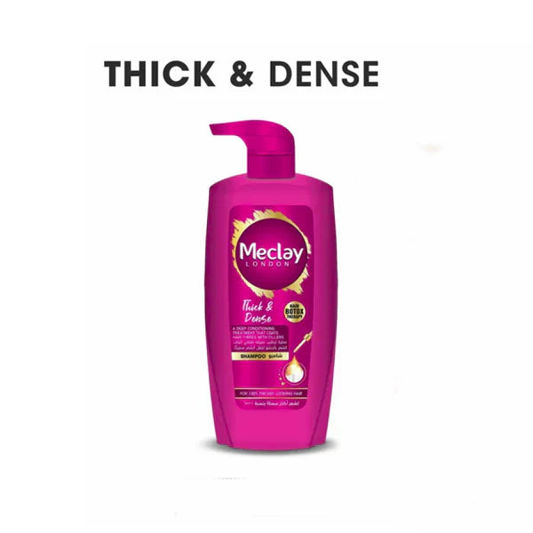 Meclay London Thick & Dense Shampoo - Volumizing & Nourishing Hair Care