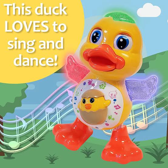 Dancing Duck with Music, Flashing Lights, and Realistic Dance Moves