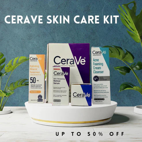 Buy CeraVe Kit Get Kashees Foundation Free