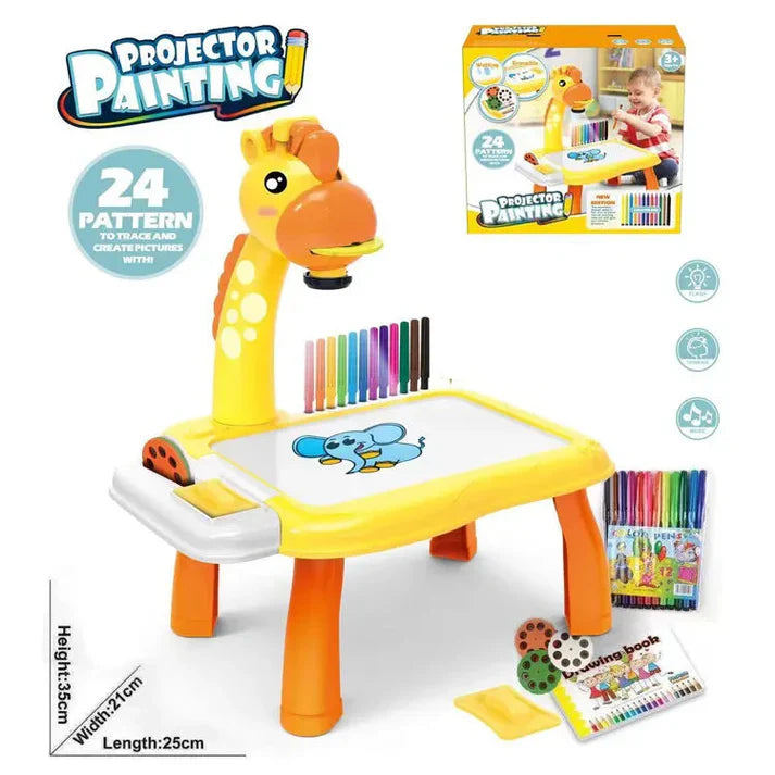 Buy Large Drawing Projector Table for Kids – Fun & Creative Art Projection Set