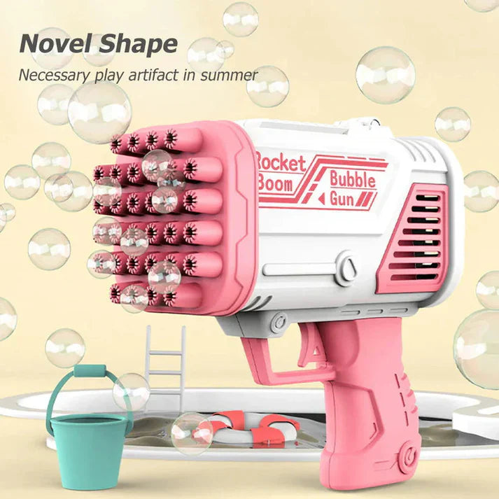 Buy 32-Hole Bubble Machine Gun Blaster β Automatic Bubble Maker for Endless Fun