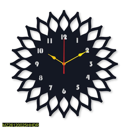 Sun round analog wall clock t4trendz
