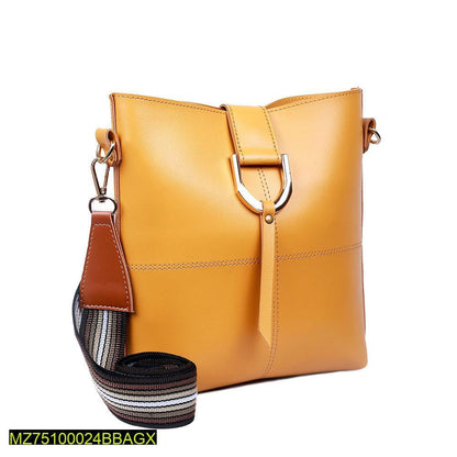 Front strap style yellow cross body bag t4trendz