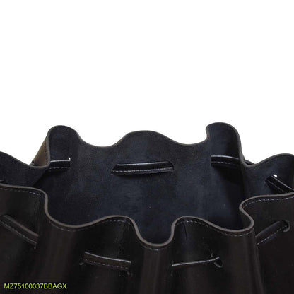 Bali pu leather bucket bag t4trendz