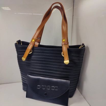2 pcs prime quality ladies shoulder bag set t4trendz
