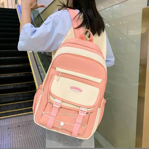 4Pcs/set girls Backpacks