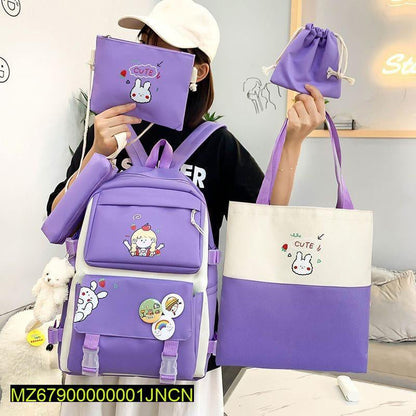 4 PCs backpack set Markaz