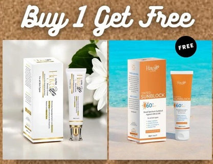 Buy Haya Beauty Cream And Get SunBlock Free