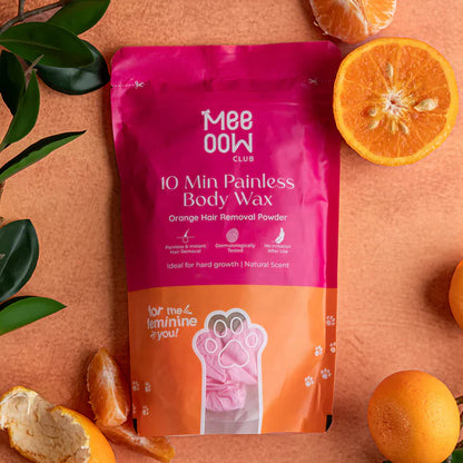 Meeow Hair Removal Wax Powder Mask