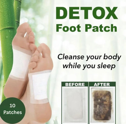 Bee Venom Detox Patches (1 pack Contains 10 pieces) Buy 1 Get 1 Free
