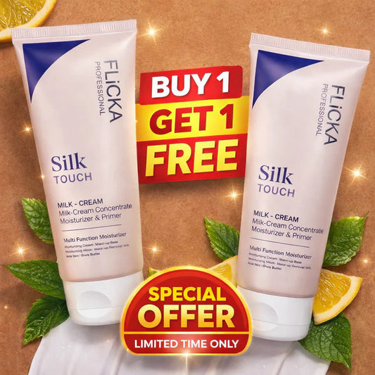 Flicka Silk Touch l Moisturiser + Primer + Sunscreen l Buy 1 Get 1 Free