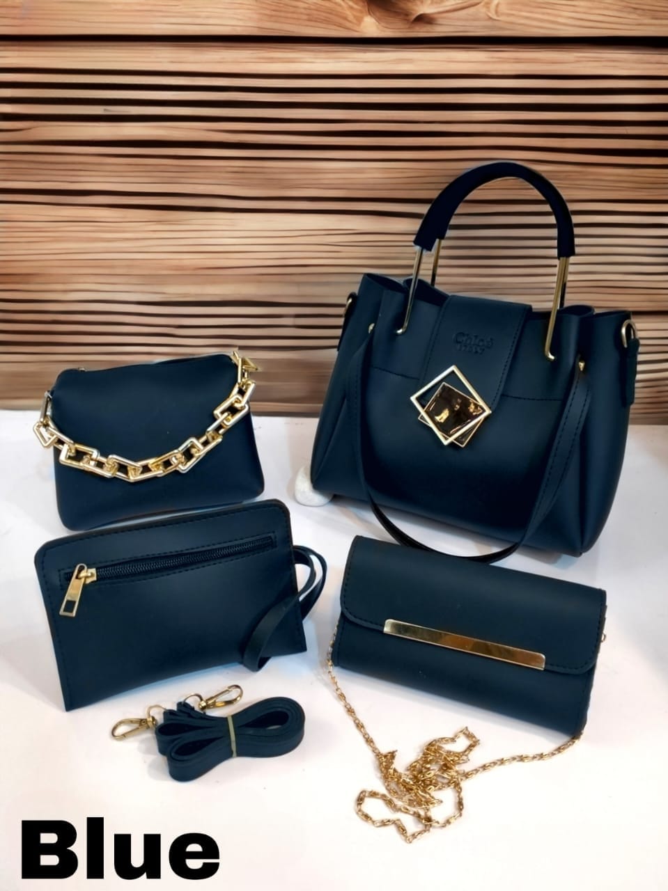 4 PCs women premium quality bags set t4trendz