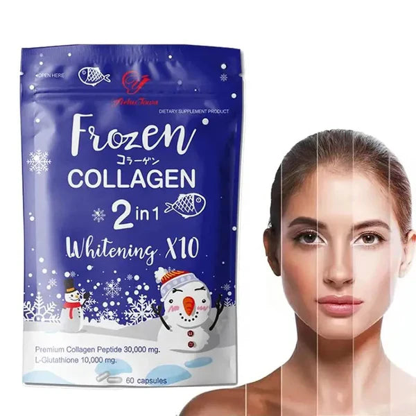 Gluta Frozen Collagen Capcules- Buy 1 Get 1 Free