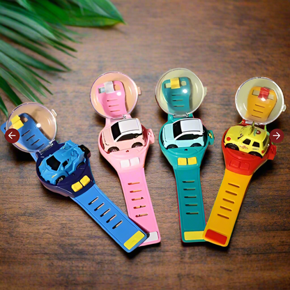 Mini Wrist Watch Remote Control Car Toy – Wearable RC Car for Kids