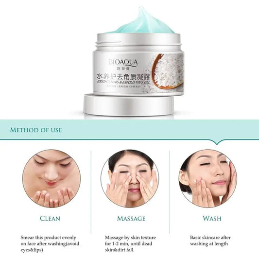 Bioaqua Rice Brightening & Exfoliating Gel t4trendz