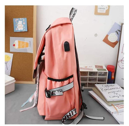 4pcs trendy bagpack for girls Little chic