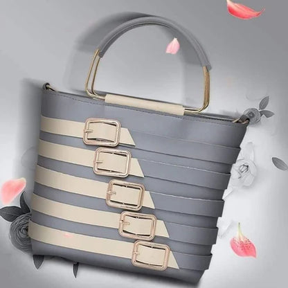 Trendy leather handbag