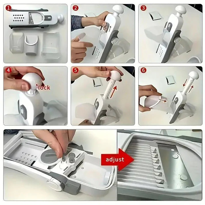 Multifunctional slicer cutter