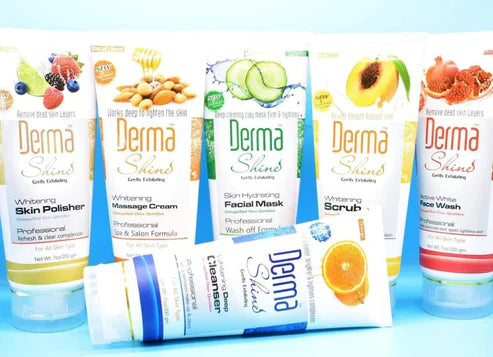 DERMA SHINE FACIAL KIT|FRUIT FACIAL KIT