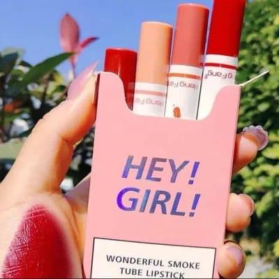 Hey Girl Cigarette Shape Matt Lipsticks