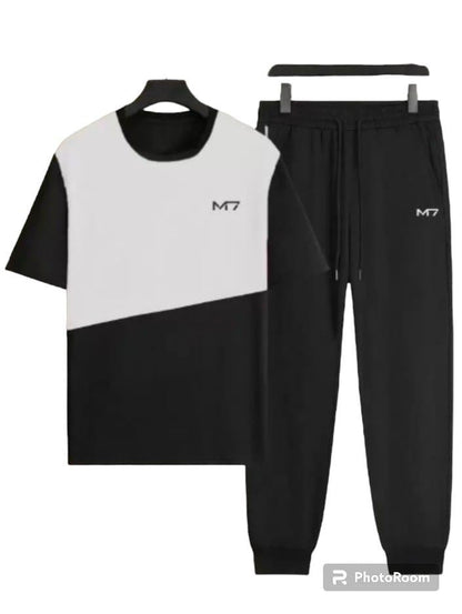 2 pcs unisex polyester printed track suite t4trendz