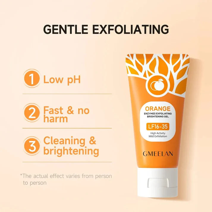 Orange Glow Exfoliating Gel –