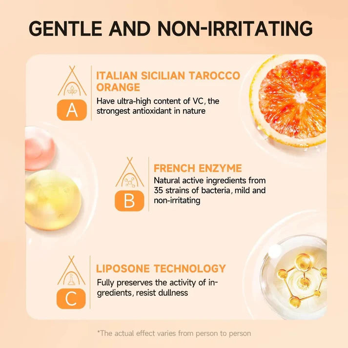 Orange Glow Exfoliating Gel –