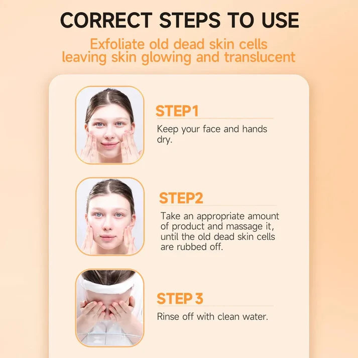 Orange Glow Exfoliating Gel –