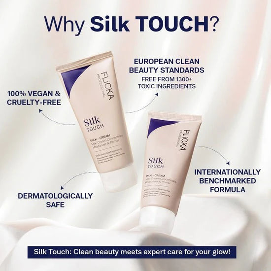 Flicka Silk Touch l Moisturiser + Primer + Sunscreen l Buy 1 Get 1 Free