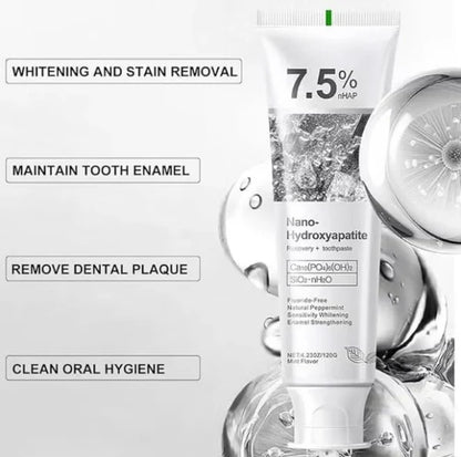 7.5% Hydroxyapatite Toothpaste