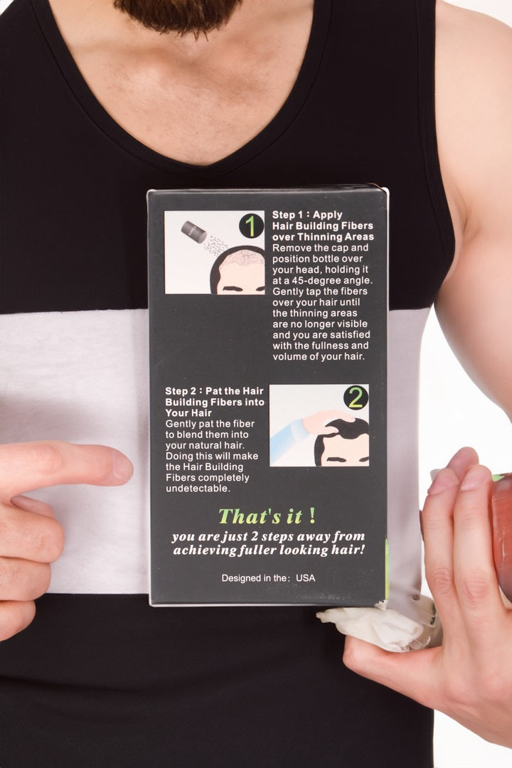 Hair building fiber t4trendz