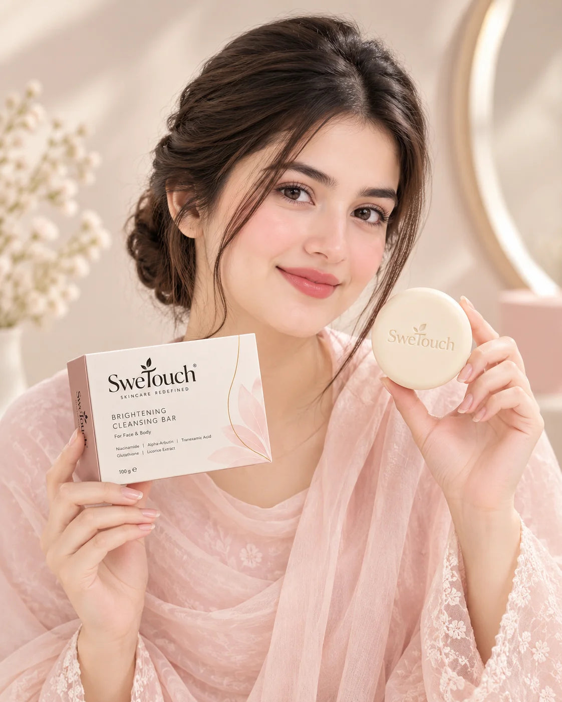 SweTouch Brightening Cleansing Bar 100g