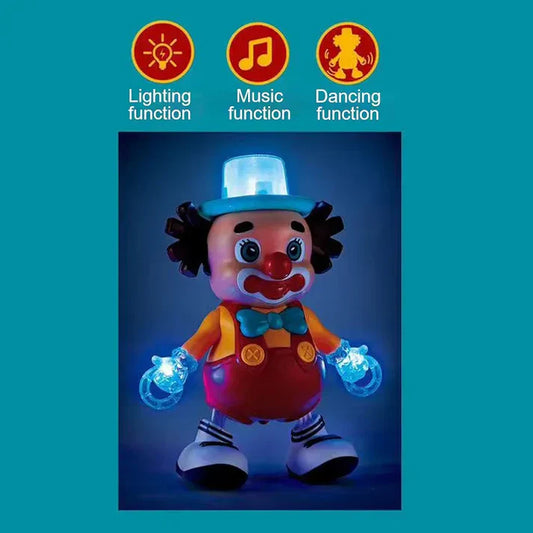 Dancing Joker With Music And Lights